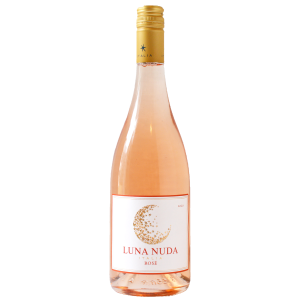 Luna Nuda Rose 2024 750 ML Italian rosé wine bottle with strawberry and raspberry aromas