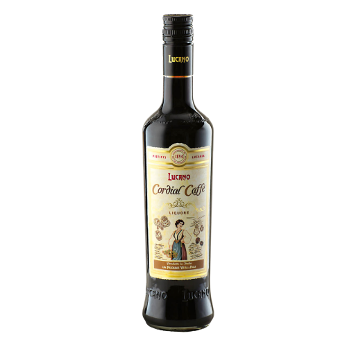 Lucano Cordial Caffe Liqueur 750 ML - Rich Italian Coffee Liqueur