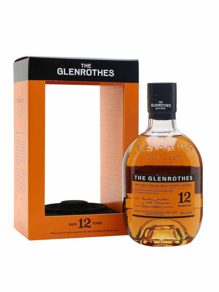 The Glenrothes 12 Year Old Speyside Single Malt Scotch Whisky 750 ML Bottle