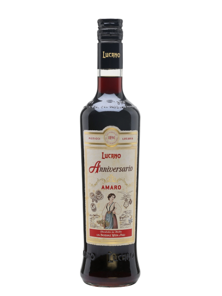 Lucano Amaro Anniversario Liqueur 750 ML - Premium Italian Herbal Liqueur