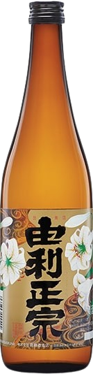 Yuri Masamune Honjozo Beautiful Lily 720 ML bottle featuring elegant lily-themed design.