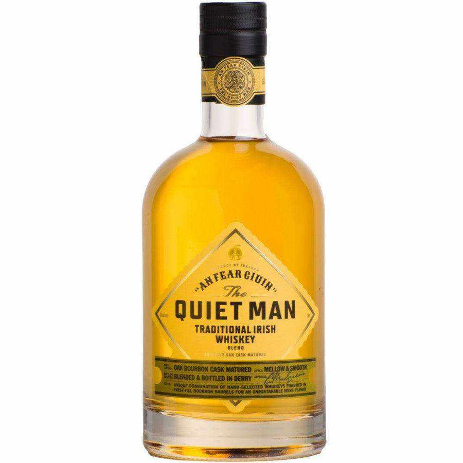 The Quiet Man Traditional Irish Whiskey 750ML – Smooth & Mellow Irish Whiskey