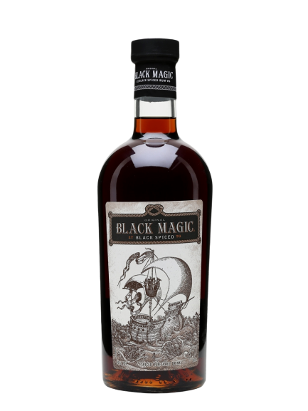 Bottle of Black Magic Black Spiced Rum 750ML