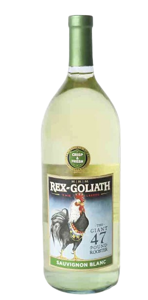 Rex Goliath Sauvignon Blanc The Legend 47 Pound Rooster 1.5L – Crisp White Wine