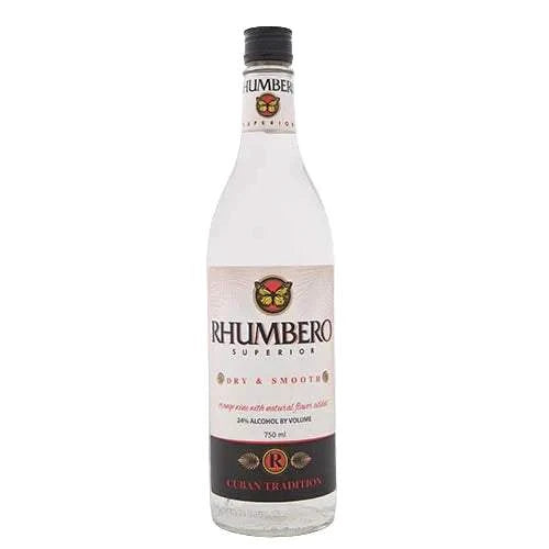 Premium Blend Rhumbero Superior 750 ML bottle showcasing smooth, rich rum with caramel and vanilla notes