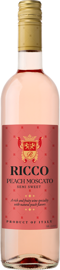 Ricco Peach Moscato Sweet 750 ML