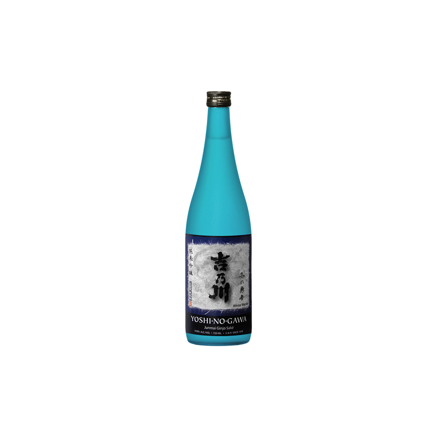 Yoshinogawa Junmai Ginjo Sake Winter Warrior 720 ML