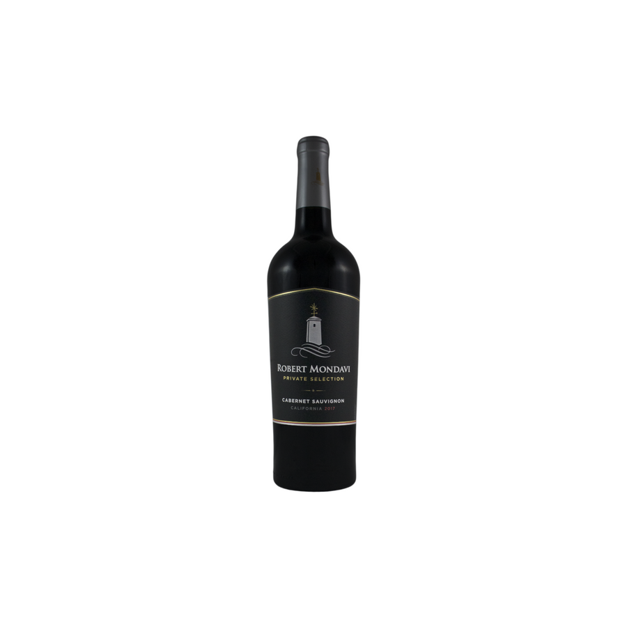 Robert Mondavi Private Selection Cabernet Sauvignon bottle from Central Coast with bold red wine