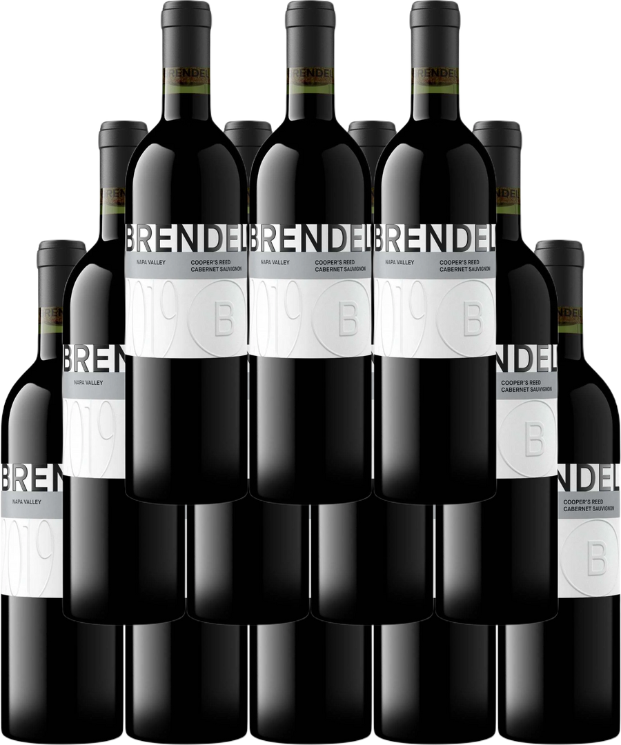 Brendel Wines Cabernet Sauvignon Cooper's Reed Napa Valley 2019, 750 ML, 12 Bottles Pack