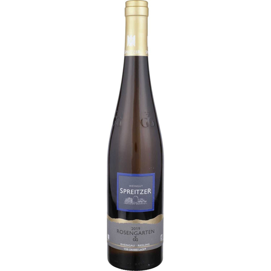 Bottle of Josef Spreitzer Riesling Trocken GG Rosengarten Oestricher Lenchen 2019 wine