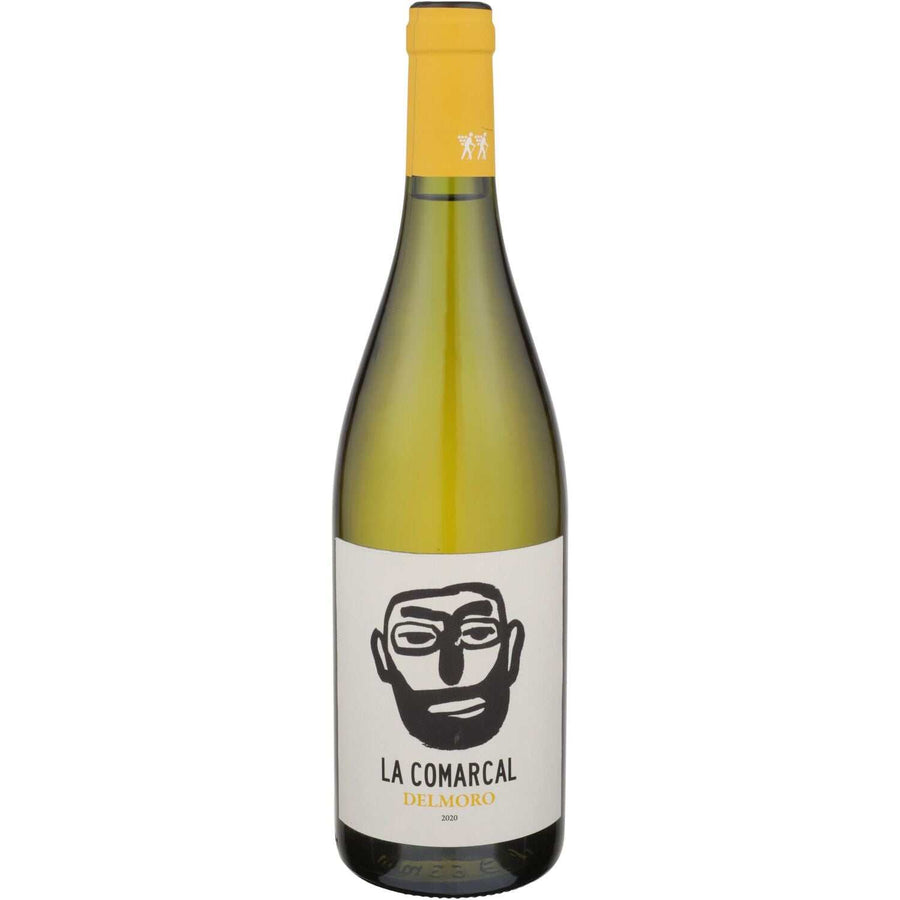 La Comarcal Delmoro Valencia Blanco 2020 white wine bottle from Spain's Valencia region