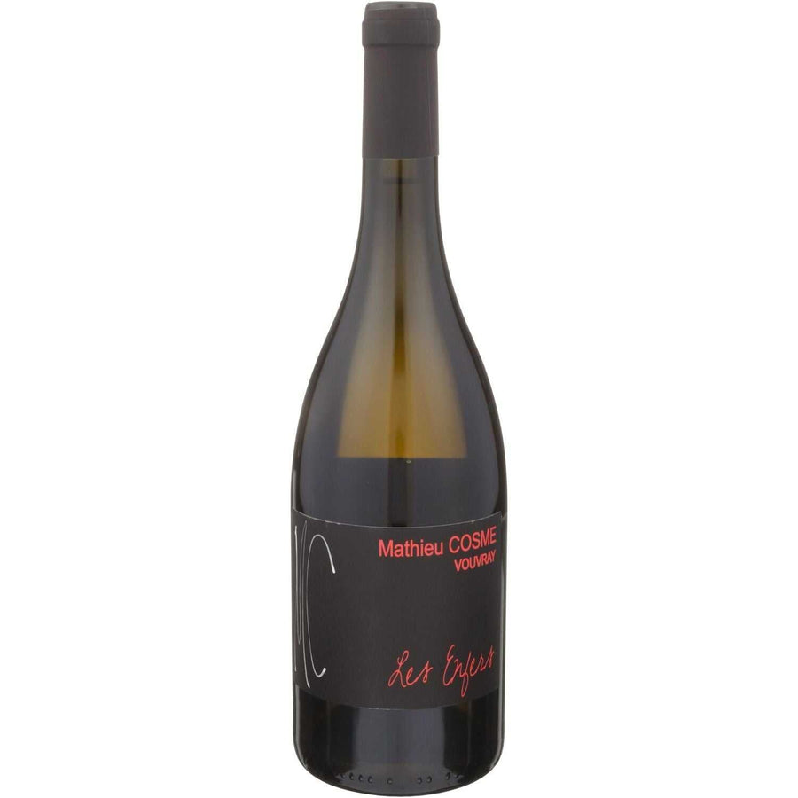 Mathieu Cosme Vouray Les Enfers 2020 French white wine bottle 750ml with citrus and green apple notes