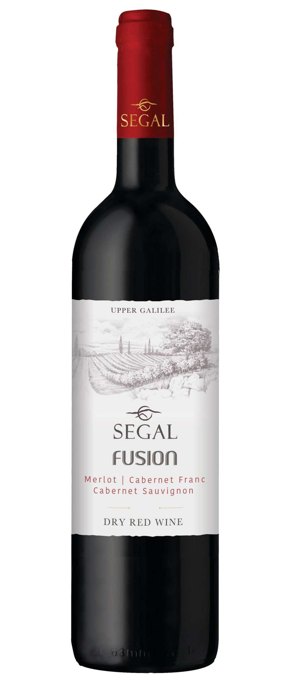 Segal's Dry Red Wine Fusion Galilee 2024 750 ML