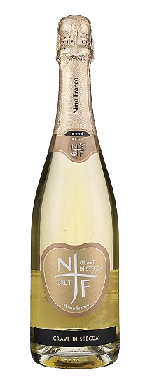 Nino Franco Valdobbiadene Prosecco Superiore Brut Grave Di Stecca 2021 bottle sparkling wine