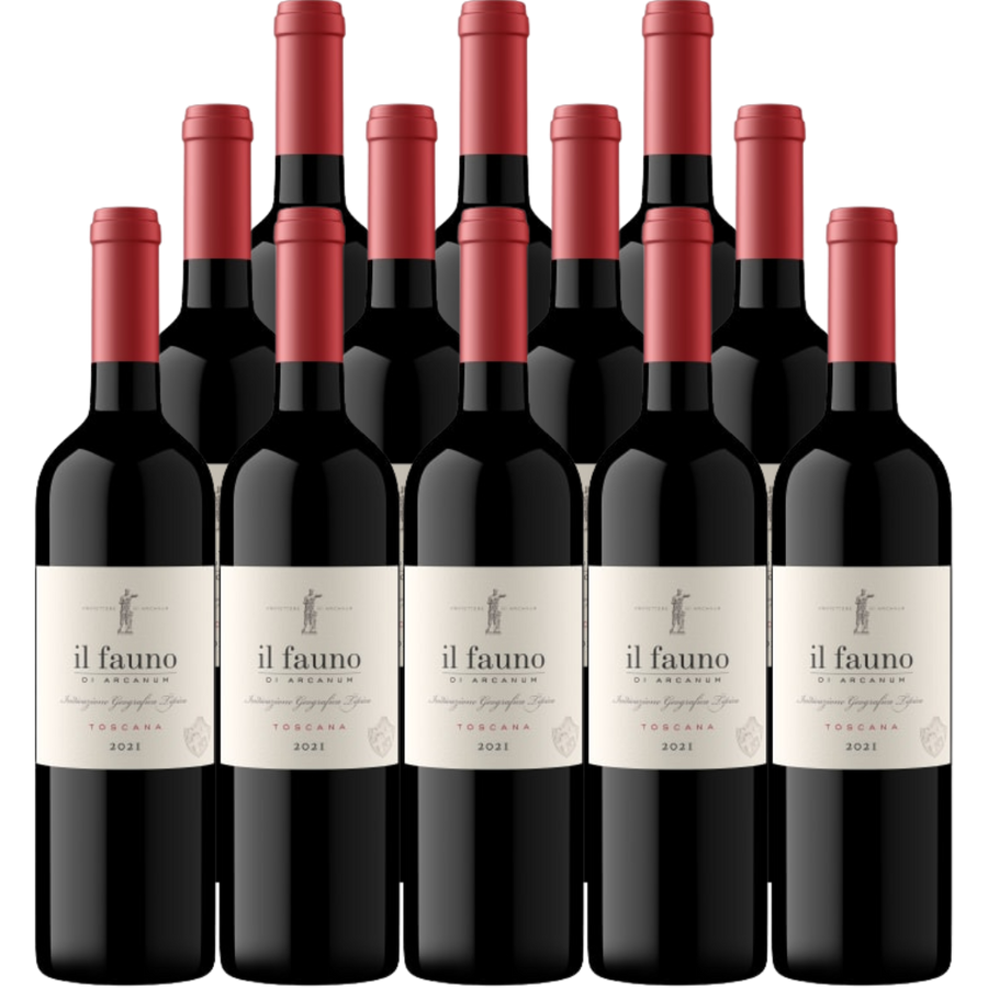 Arcanum Toscana Rosso Il Fauno Di Arcanum 2022 750 ML (12 Bottles)