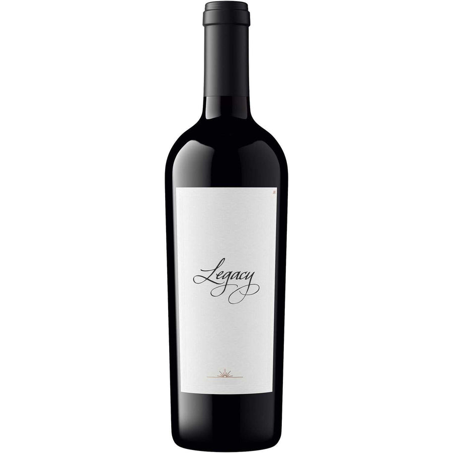 Bottle of Legacy Red Wine Alexander Valley 2013 750ML with classic label