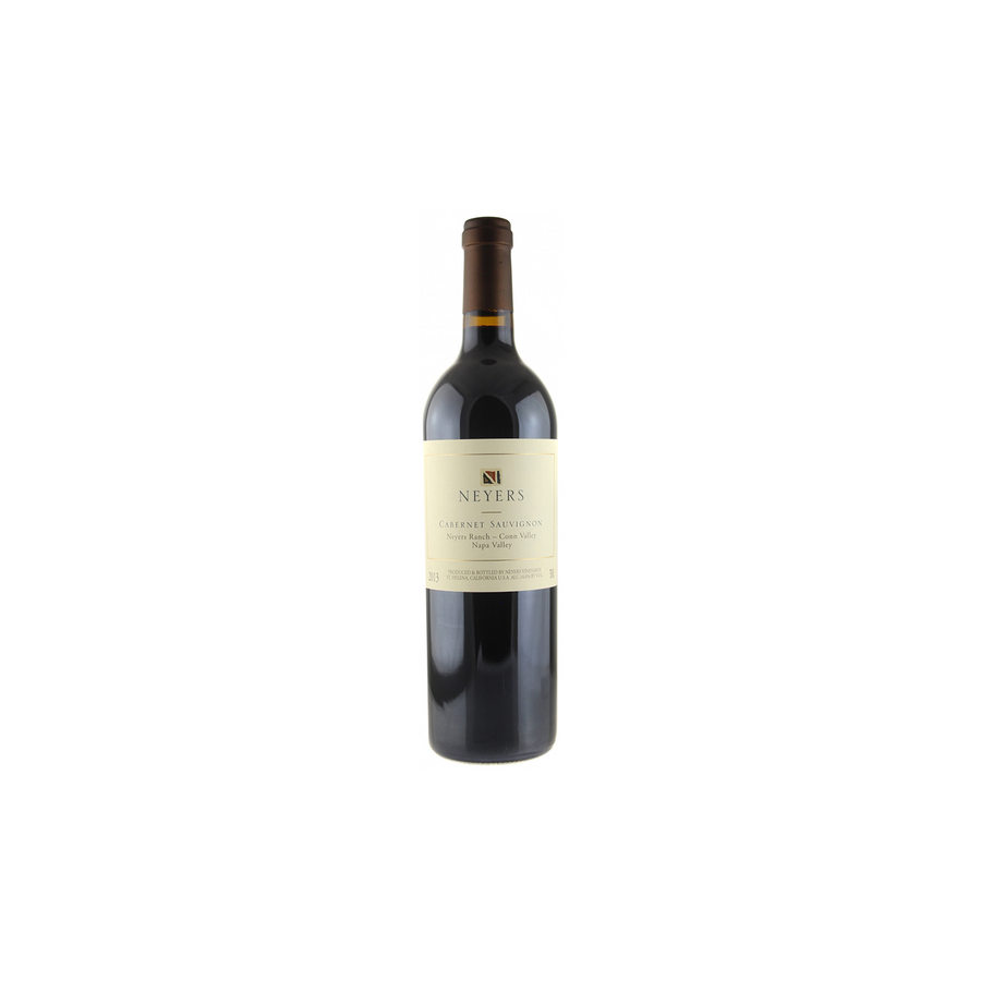 Bottle of Neyers Cabernet Sauvignon Neyers Ranch Napa Valley 2018 750 ML showcasing rich red wine quality