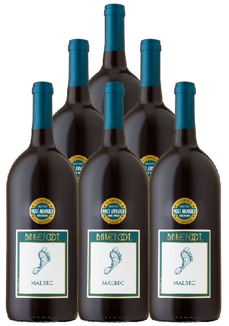 Barefoot Cellars Malbec 1.5 L (6 Bottles)
