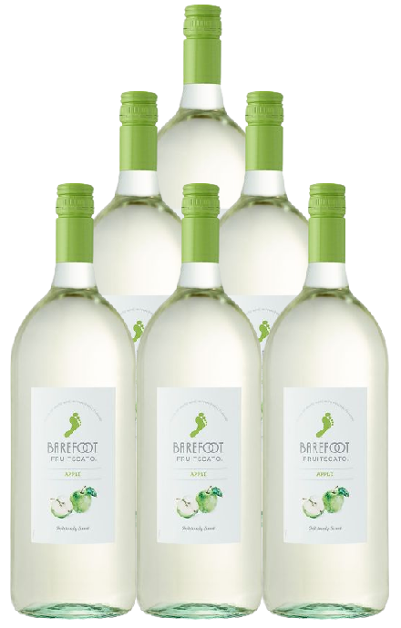 Barefoot Cellars Fruit-Scato Apple 1.5 L (6 Bottles)