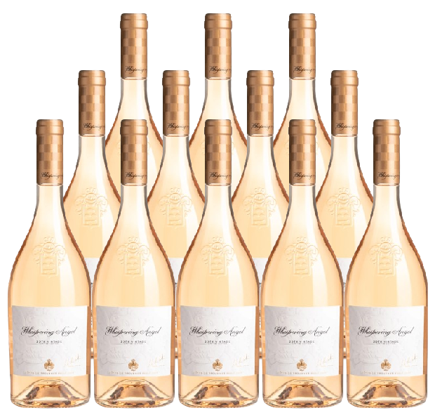 Chateau d'Esclans Whispering Angel Rose Cotes de Provence 2025 750 ML (12 Bottles)
