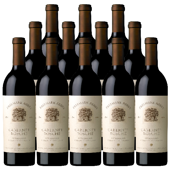 Freemark Abbey Bosche Vineyard Cabernet Sauvignon 2015 750 ML (12 Bottles)