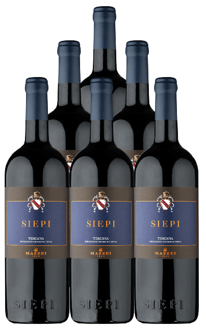Mazzei Toscana Rosso Siepi 2018 750 ML (6 Bottles)