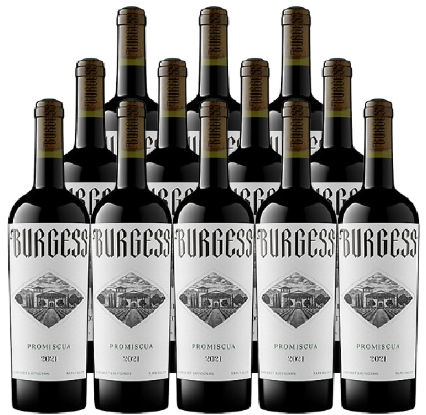 Burgess Cabernet Sauvignon Promiscua Napa Valley 2021 750 ML (12 Bottles)