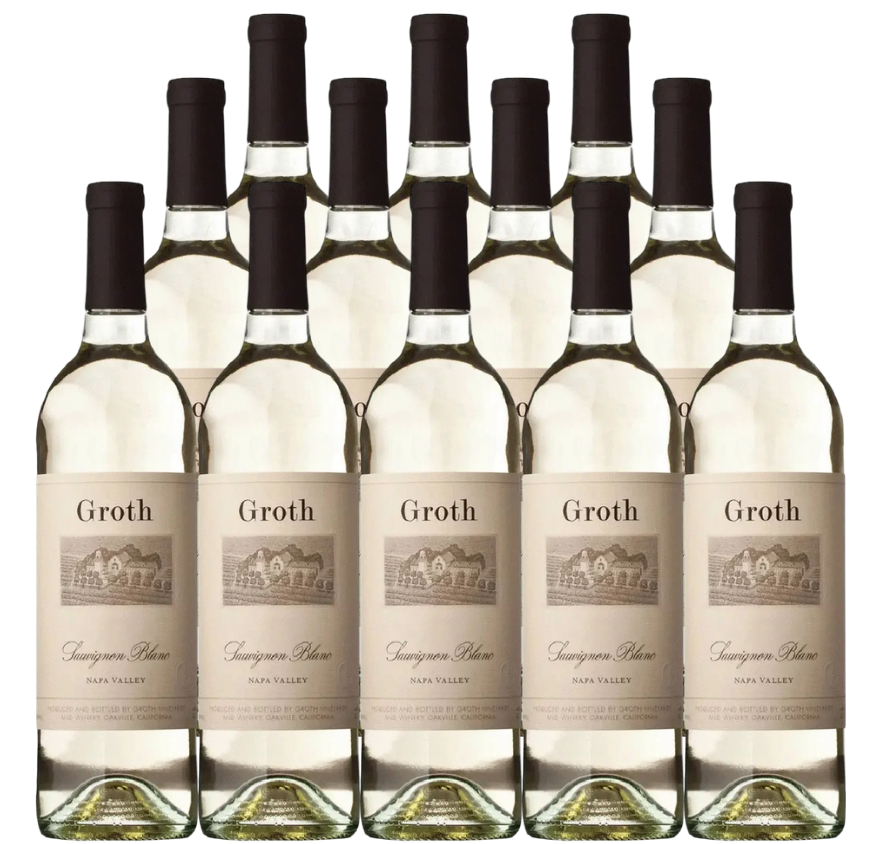 Groth Sauvignon Blanc Napa Valley 2024 750 ML (12 Bottles)