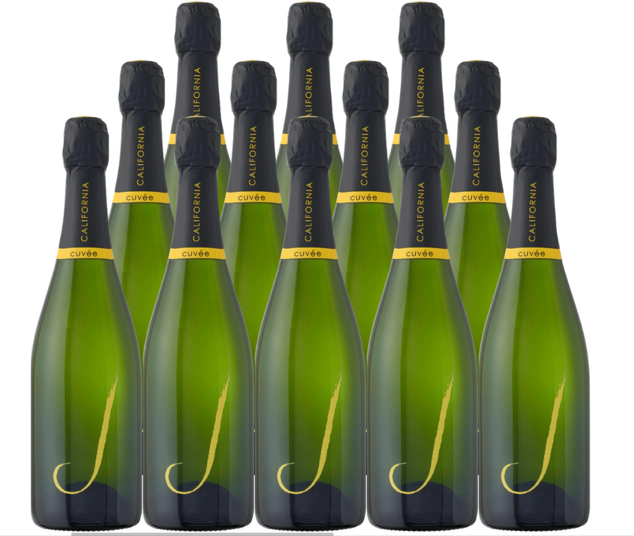 J Vineyards and Winery Cuvee California 750 ML (12 Bottles)