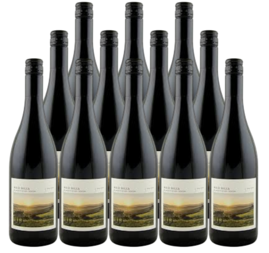 Wild Hills Pinot Noir Willamette Valley 750 ML (12 Bottles)