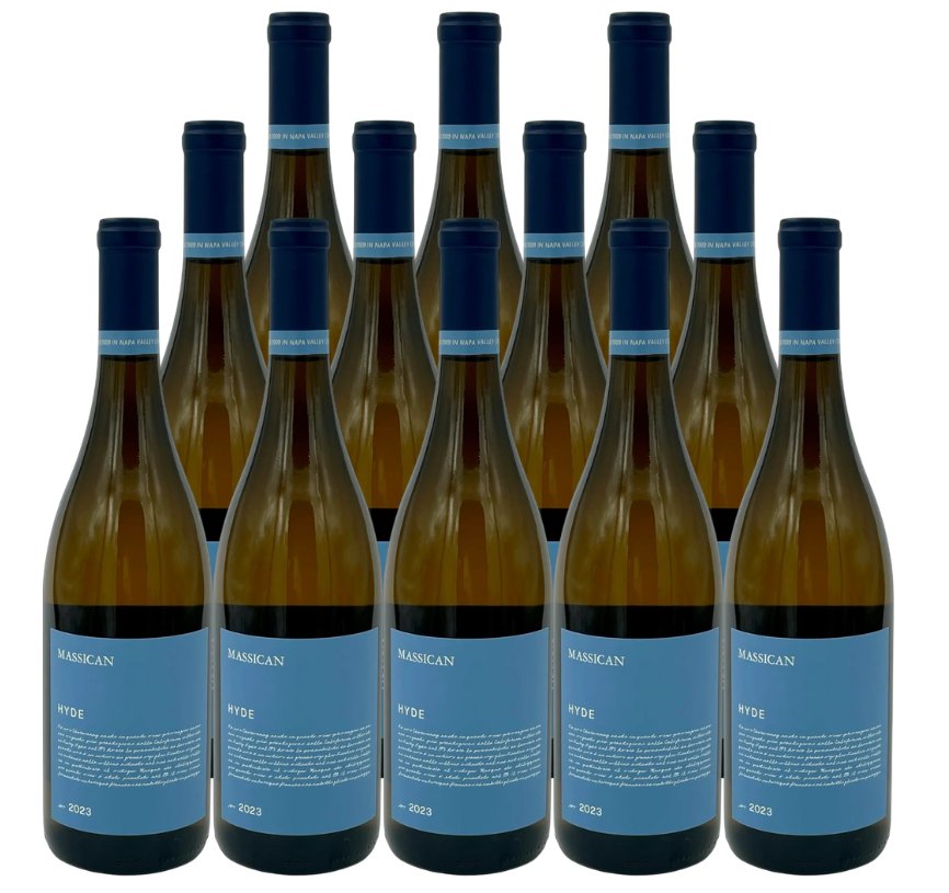 Massican Chardonnay Hyde Vineyard 750 ML (12 Bottles)