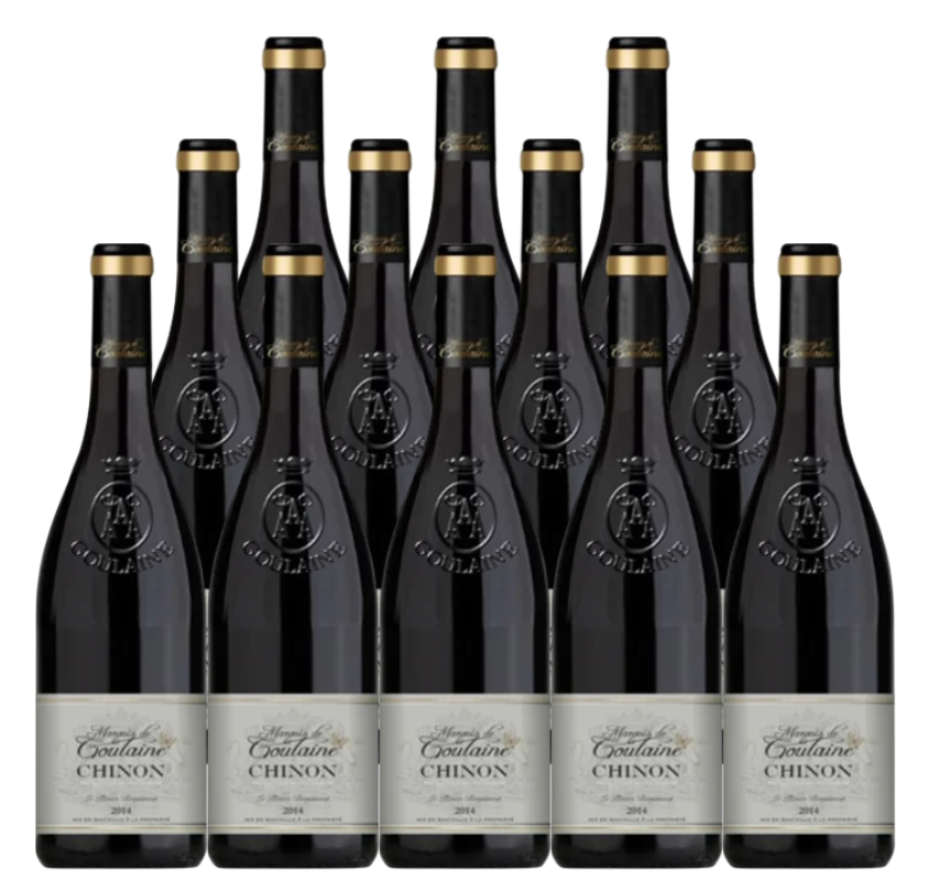 Marquis de Goulaine Chinon Rouge 750 ML (12 Bottles)