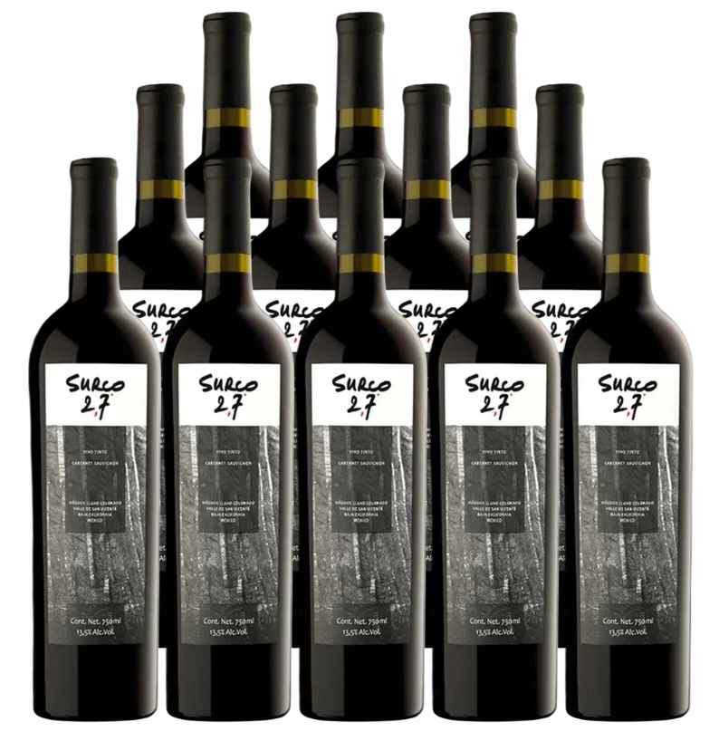 Viresa Cabernet Sauvignon Surco 2.7 750 ML (12 Bottles)