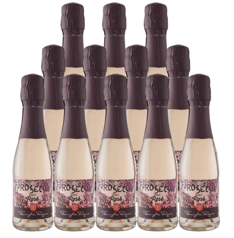 Pasqua Romeo & Juliet Prosecco Rose 750 ML (12 Bottles)
