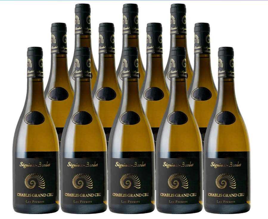 Seguinot Bordet Chablis Grand Cru Les Preuses 2022 750 ML (12 Bottles)