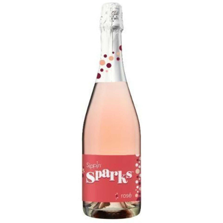 Sippin Sparks California Sparkling Rose 750 ML bottle