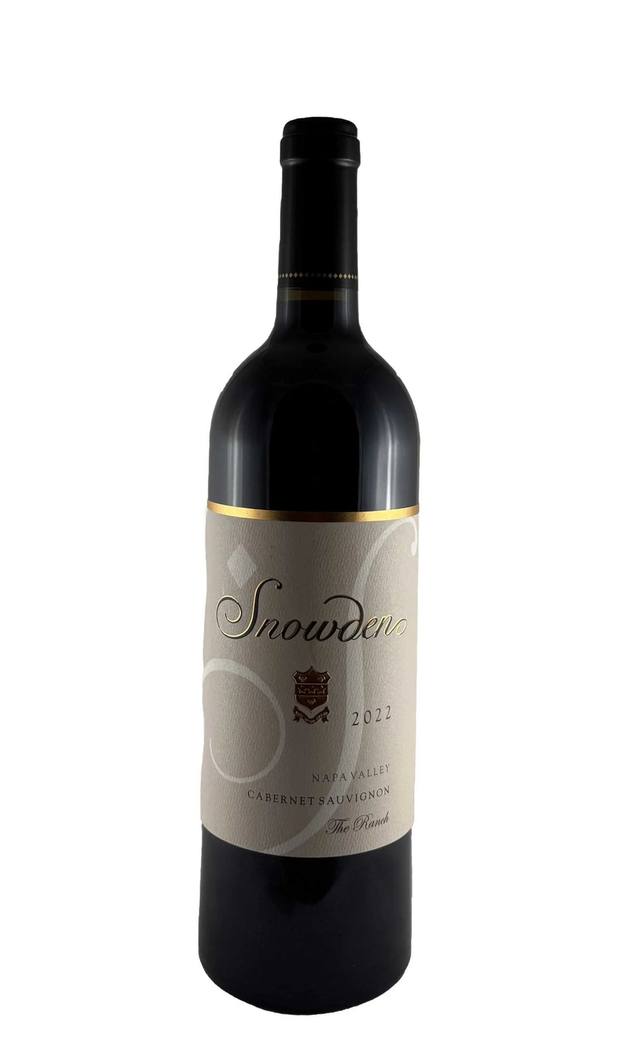 Snowden Vineyards The Ranch Cabernet Sauvignon Napa Valley 2022 750ML bottle with rich blackberry and cassis notes