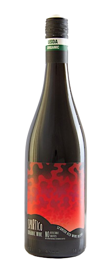 Spartico Utiel-Requena 750 ML organic red wine bottle from Spain's Utiel-Requena region