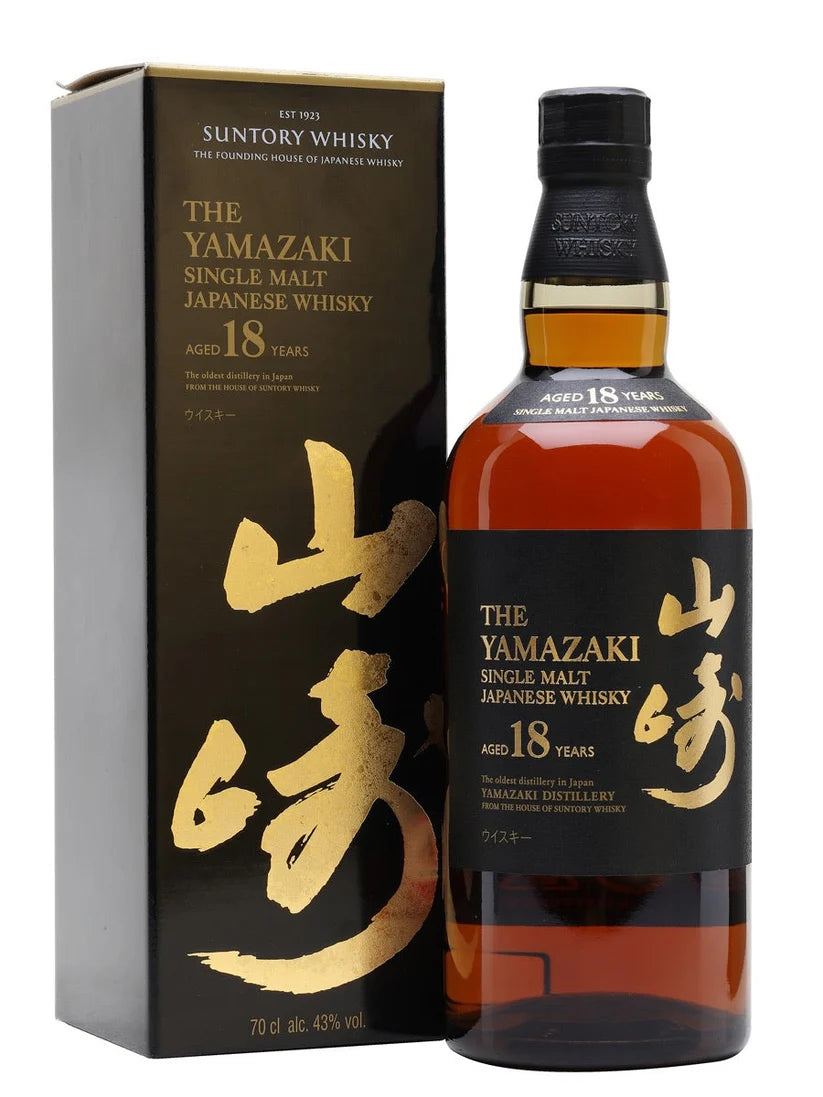 Suntory Yamazaki 18 Year Old Japanese Single Malt Whisky 750 ML