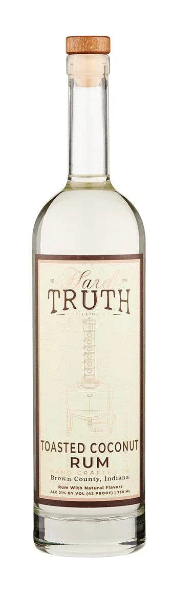 Hard Truth Toasted Coconut Rum 1.75L bottle with tropical toasted coconut flavor and smooth rum character
