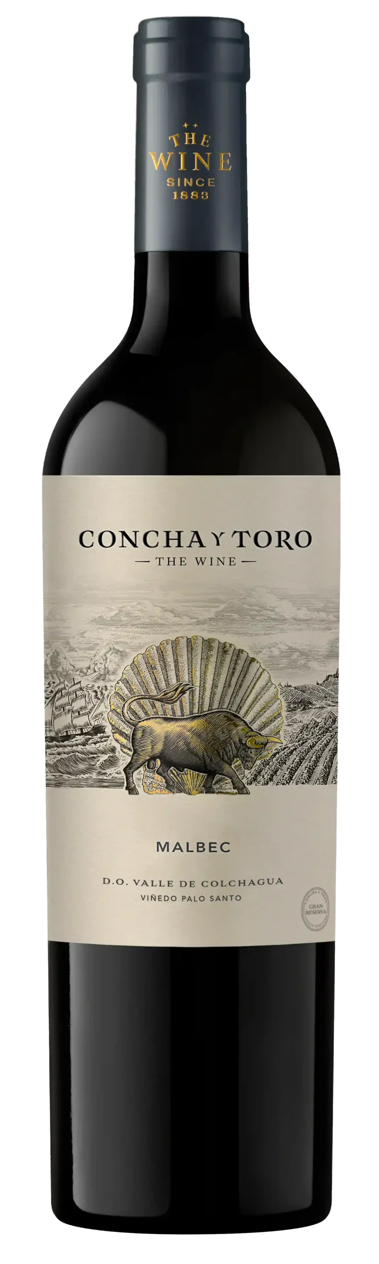 Concha y Toro The Wine Malbec 750ml bottle showcasing rich red wine from Chile with bold fruit and oak flavors