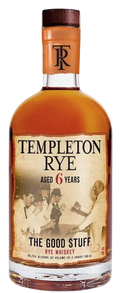 Templeton The Good Stuff 6 Years Old Rye Whiskey 750 ML