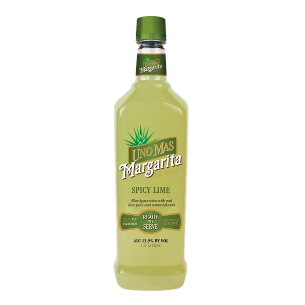 Uno Mas Spicy Lime Margarita Wine Cocktail 1.5 L