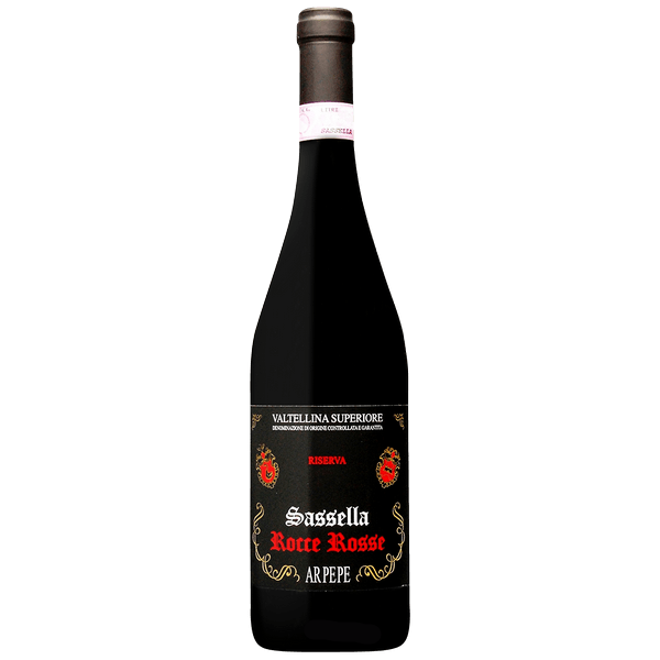 Ar Pe Pe Sassella Rocce Rosse Riserva 2016 750 ML premium Nebbiolo red wine from Valtellina