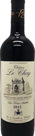 Chateau Le Chay Montagne Saint-Emilion Les Freres Sublett 750 ML
