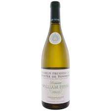 William Fevre Montee de Tonnerre 2022 Premier Cru Chablis white wine bottle with mineral-driven flavors and crisp acidity