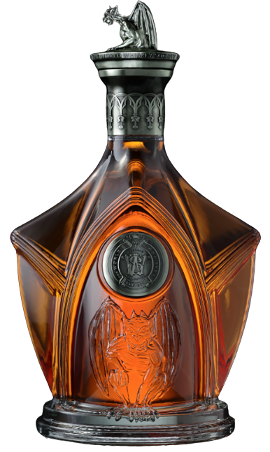 World Whiskey Society Reserve Collection American Bourbon Whiskey 750 ML in decorative bottle.