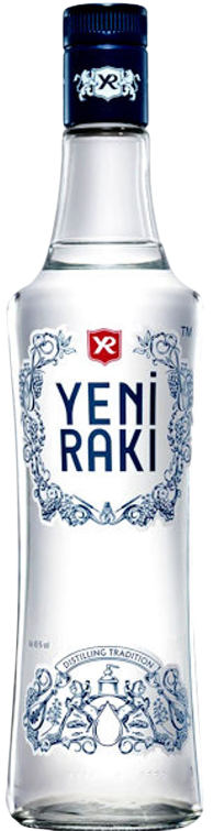 Yeni Raki Liqueur 750 ML bottle with traditional design.