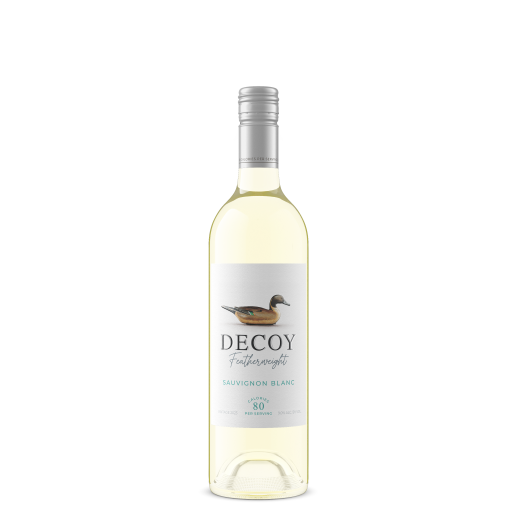 Bottle of Decoy Featherweight Sauvignon Blanc 2023 California white wine 750 ML