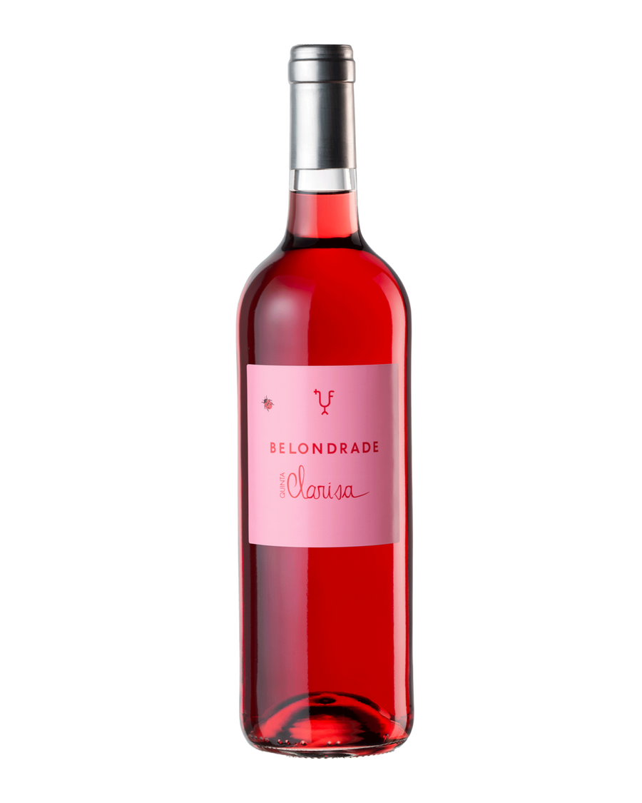 Belondrade Quinta Clarisa Rosado 750ml bottle showcasing elegant Spanish rose wine with vibrant red fruit and floral notes